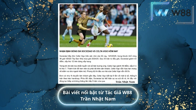 Bài viết nổi bật từ Tác Giả W88 Trần Nhật Nam