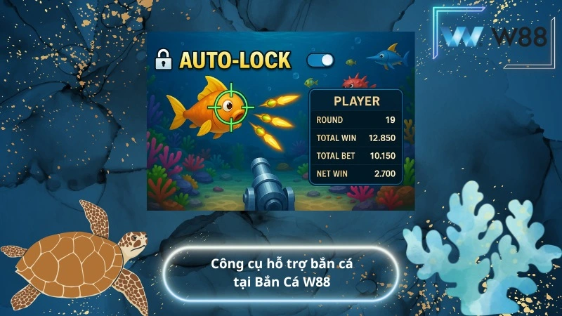 Công cụ hỗ trợ bắn cá tại Bắn Cá W88