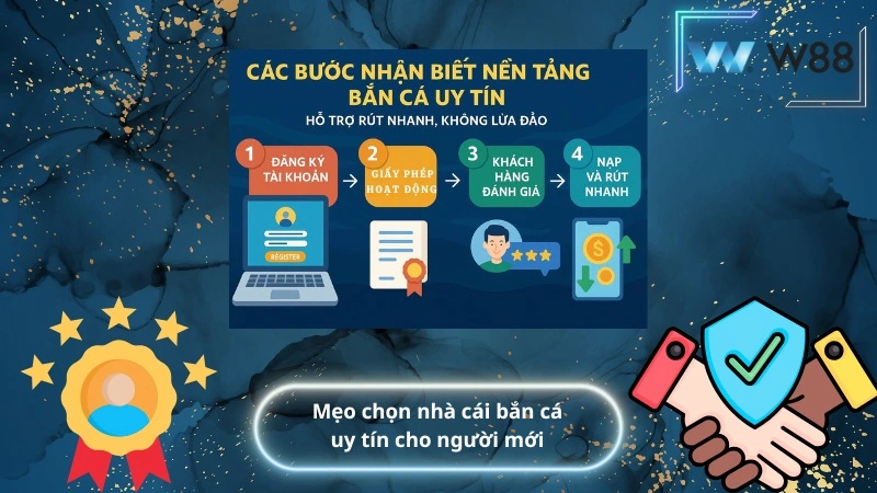 Mẹo chọn nhà cái bắn cá uy tín cho người mới