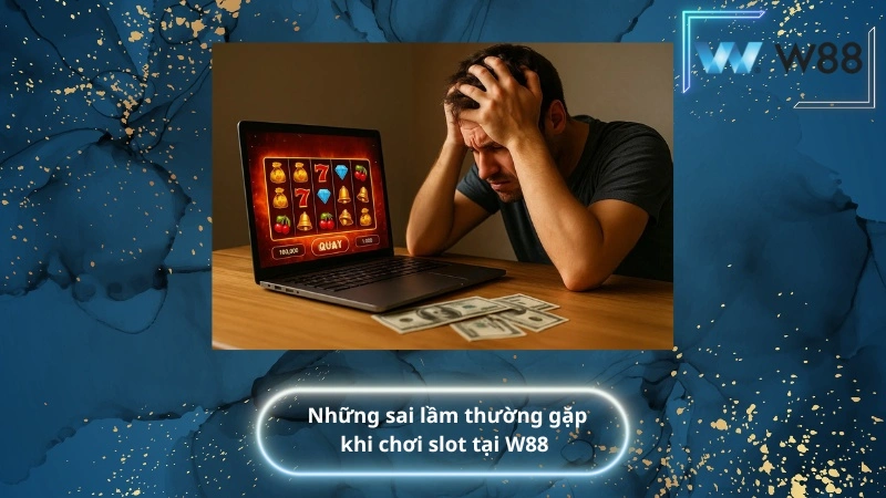Những sai lầm thường gặp khi chơi slot tại W88.