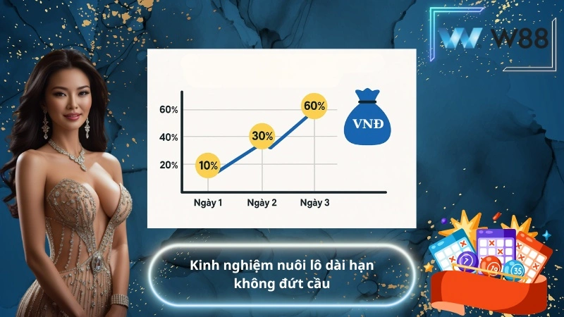 Kinh nghiệm nuôi lô dài hạn không đứt cầu