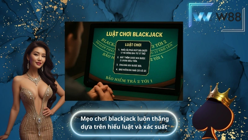 Mẹo chơi blackjack luôn thắng dựa trên hiểu luật và xác suất