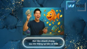 Rút tiền nhanh chóng sau khi thắng tại bắn cá W88
